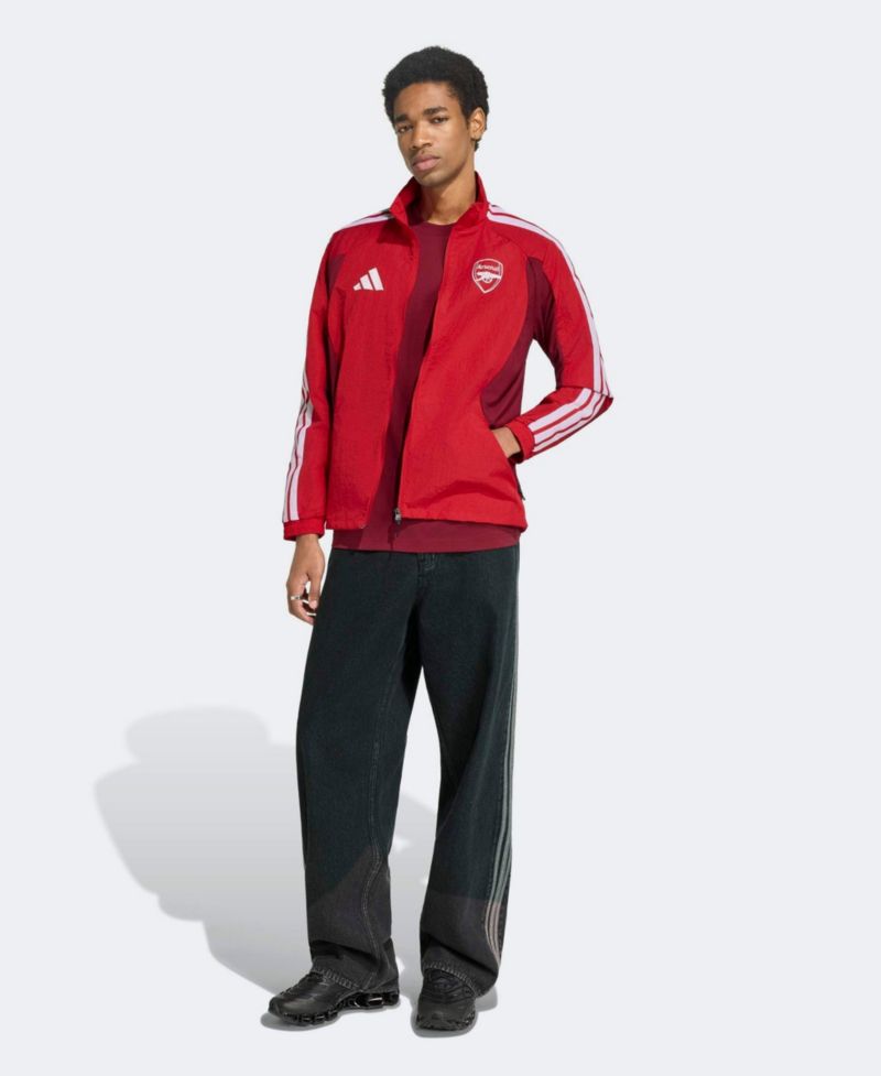 Men's Arsenal FC Full-Zip Anthem Mock Neck Jacket