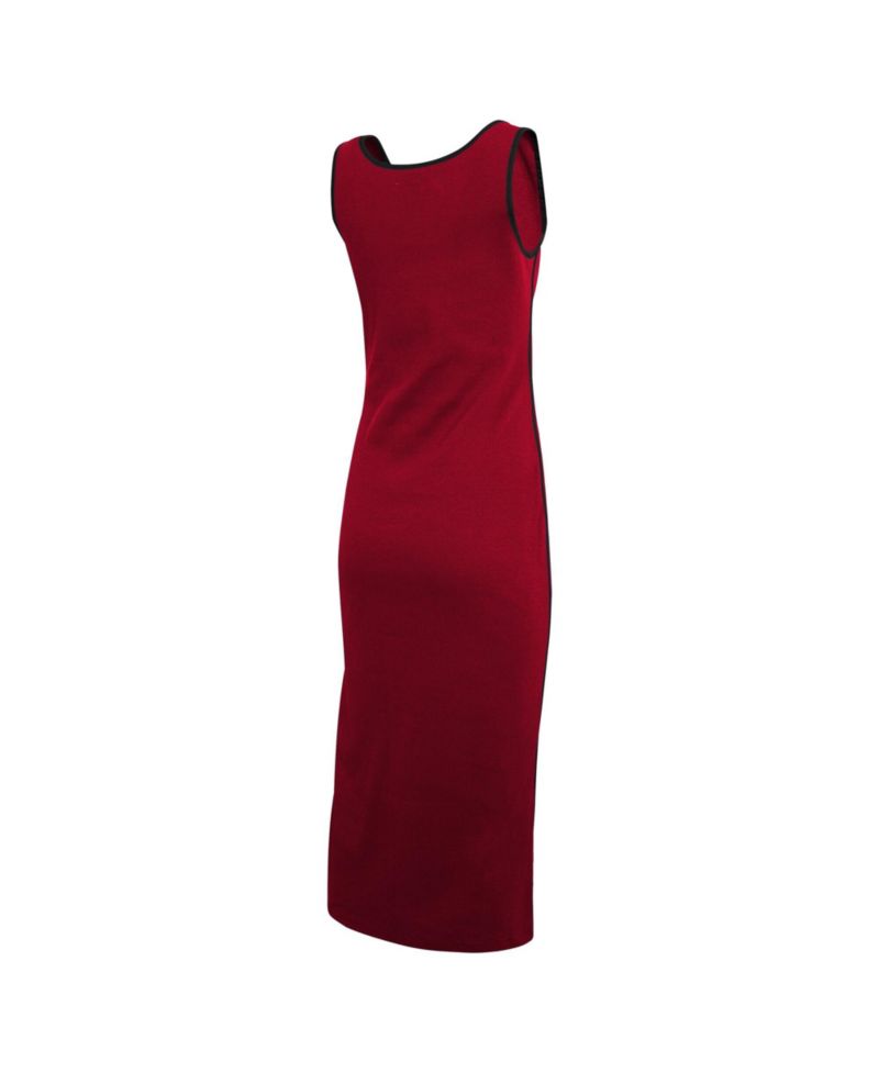 Women's Scarlet San Francisco 49ers Ribbed Tank Dress