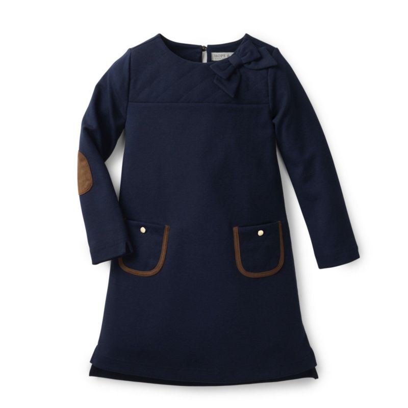 Baby Girls Hope and Henry Quilted Ponte Riding Dress