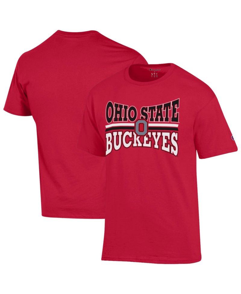 Men's Scarlet Ohio State Buckeyes Team Zoom T-Shirt