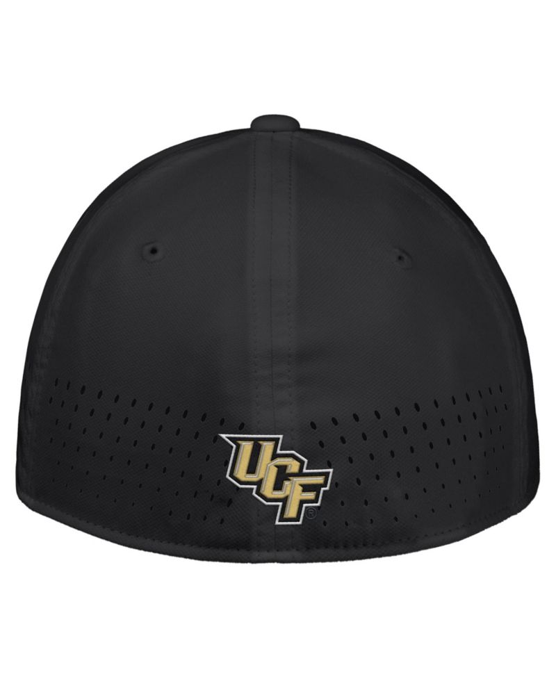 Men's Black UCF Knights 2026 On-Field AeroBill SwooshFlex Dri-FIT Hat