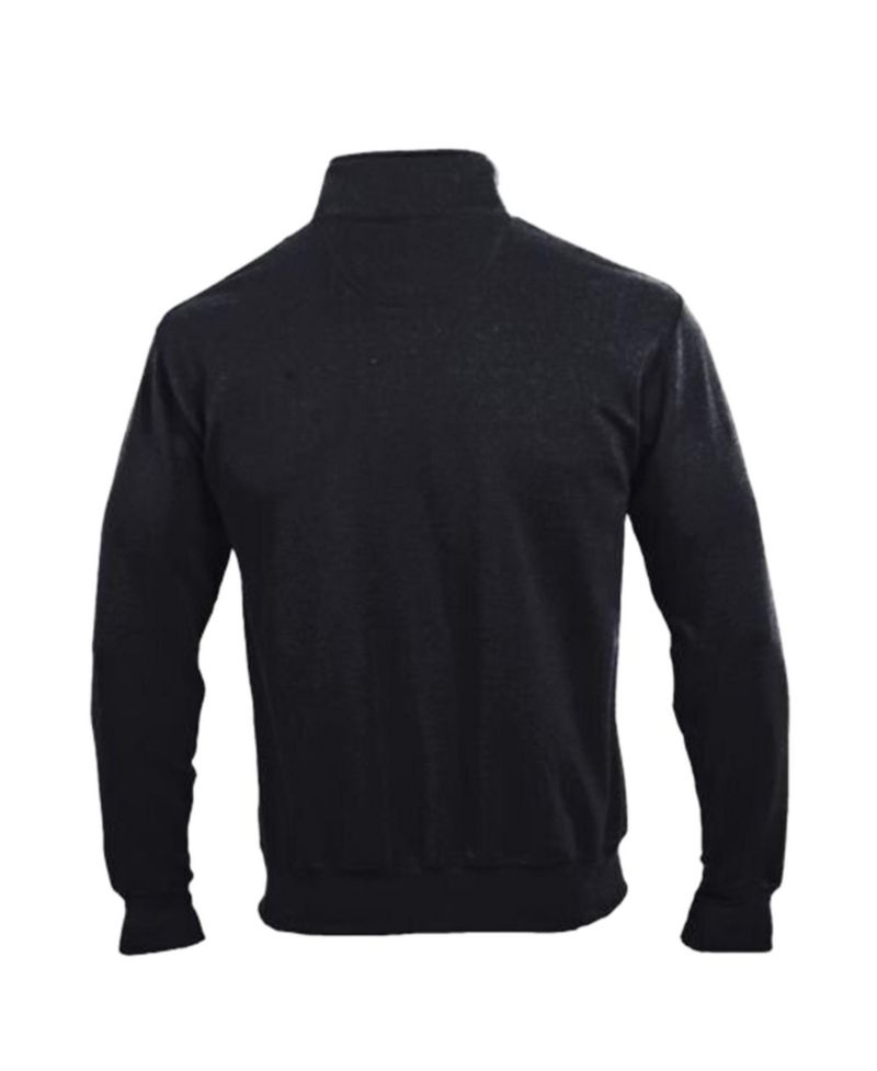 Men's Black Tennessee Volunteers Powerblend Quarter-Zip Pullover Sweatshirt