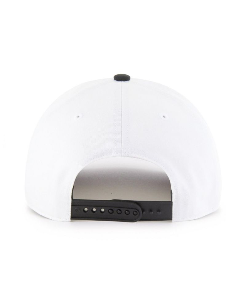 Men's '47 White/Black Philadelphia Flyers Roscoe Two-Tone Hitch Adjustable Hat
