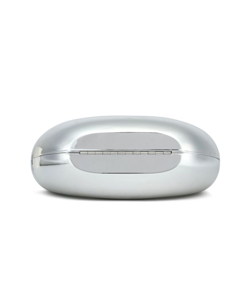 Amour Crescent Metallic Clutch