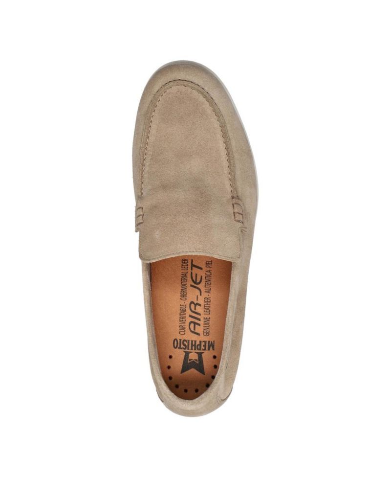 Men's Valner Taupe Leather Loafers