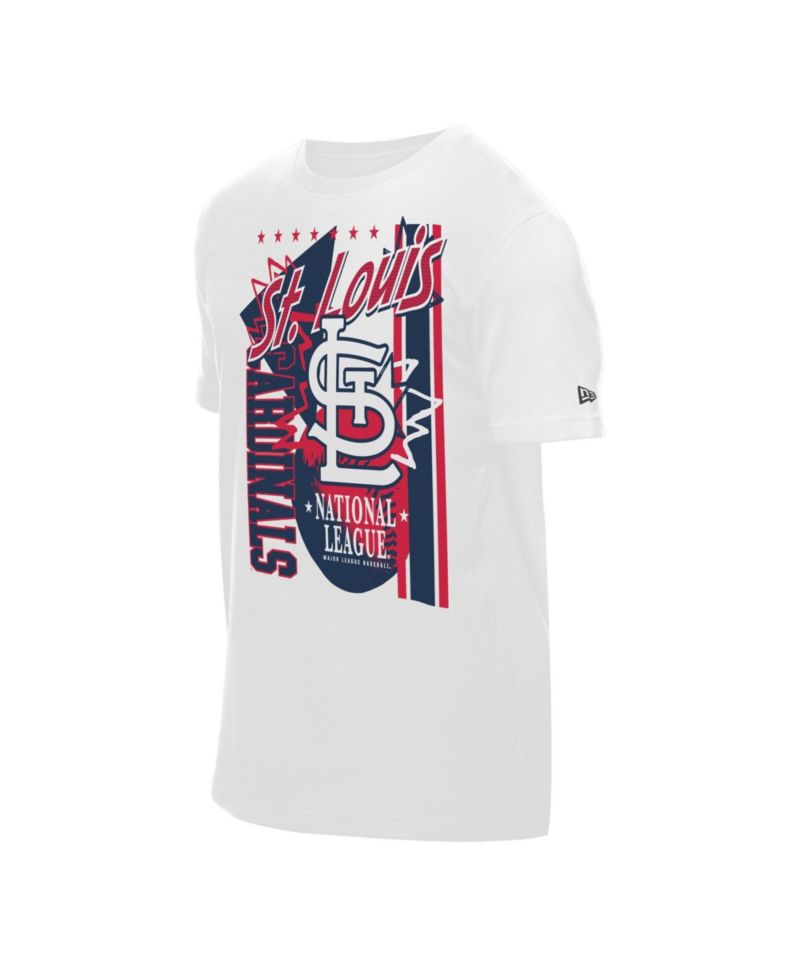 Men's White St. Louis Cardinals Big Graphic Domestic T-Shirt