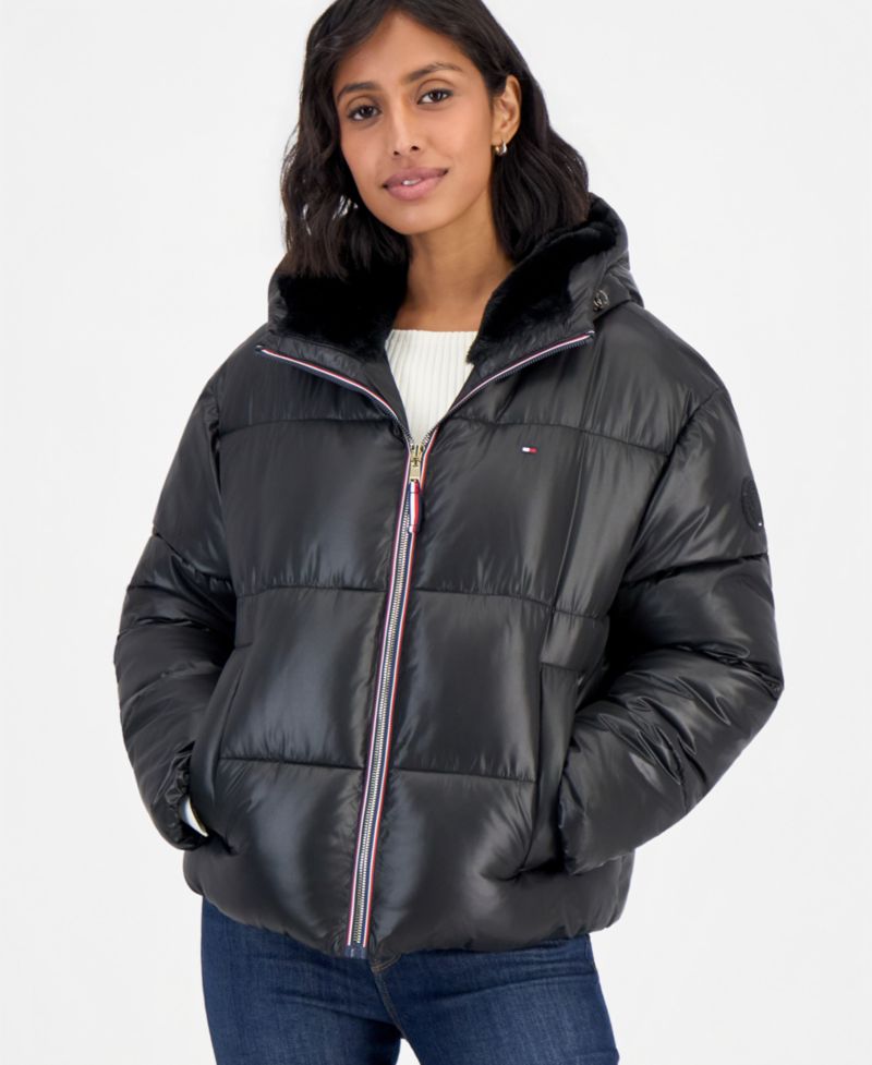 Women's Hooded Puffer Coat