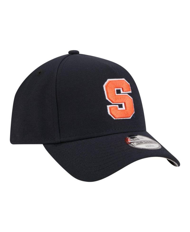 Big Boys and Girls Navy Syracuse Orange 9FORTY A-Frame Adjustable Hat