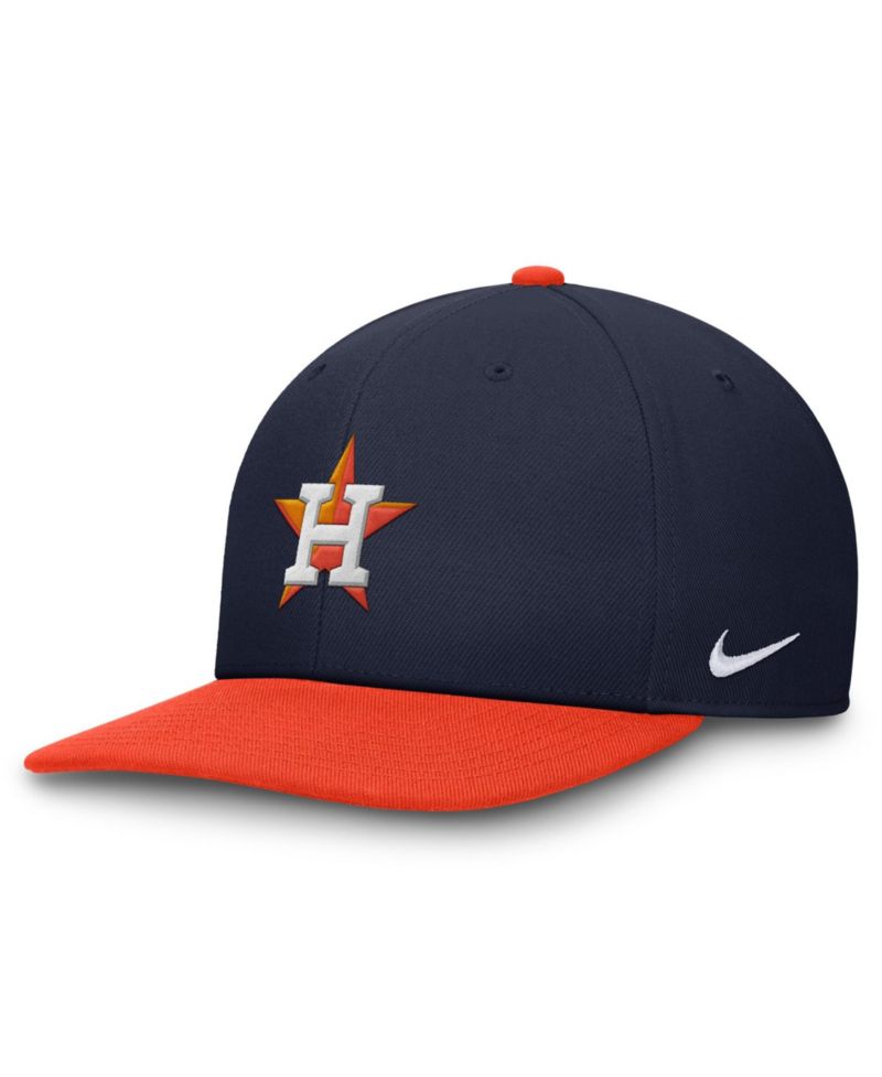 Men's Navy/Orange Houston Astros Pro Dri-FIT snapback Hat