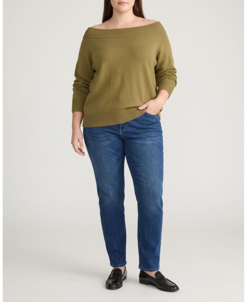 Plus Size Noomi Cold Shoulder Sweater