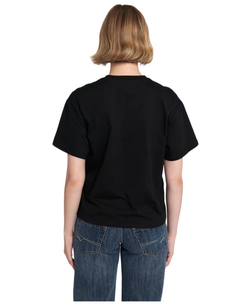 Women's Logo Foil Printed Tee Graphic T-Shirt