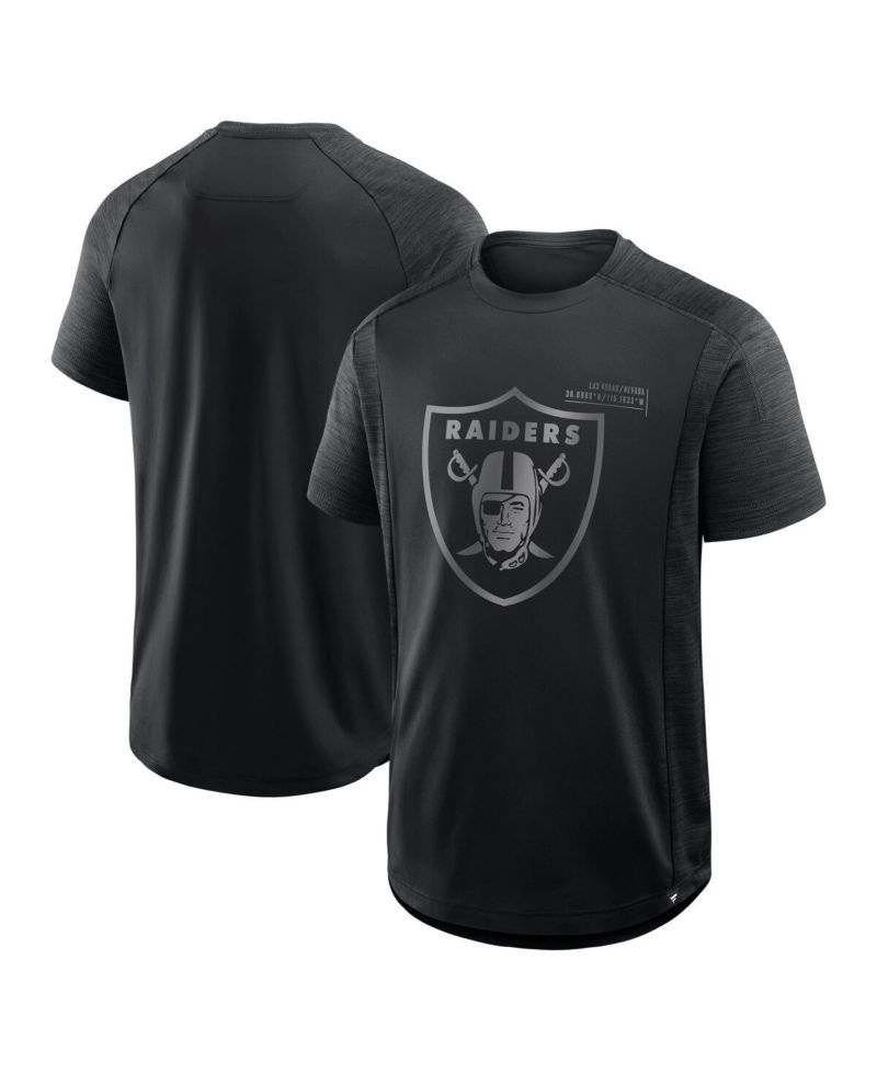 Men's Black Las Vegas Raiders Deceptive Juke T-Shirt