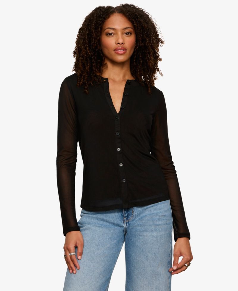 Petite Long-Sleeve Top