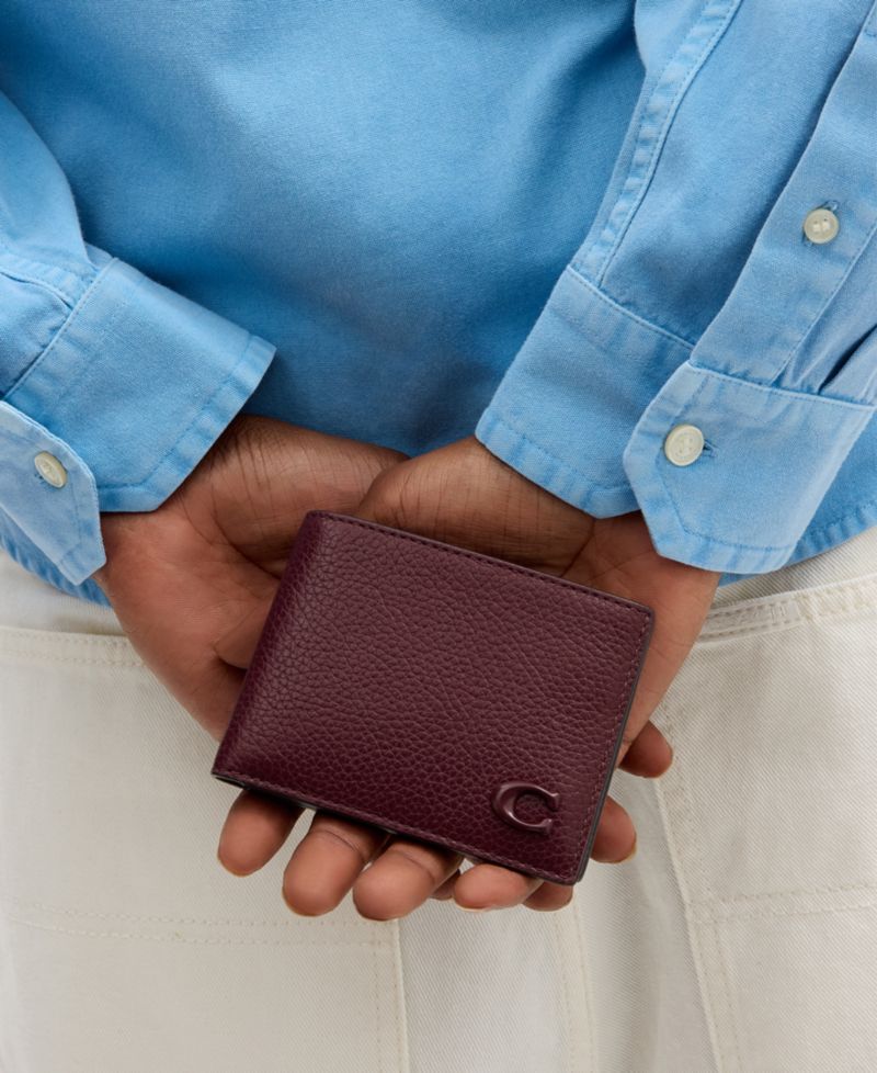 Men's Leather Billfold Wallet