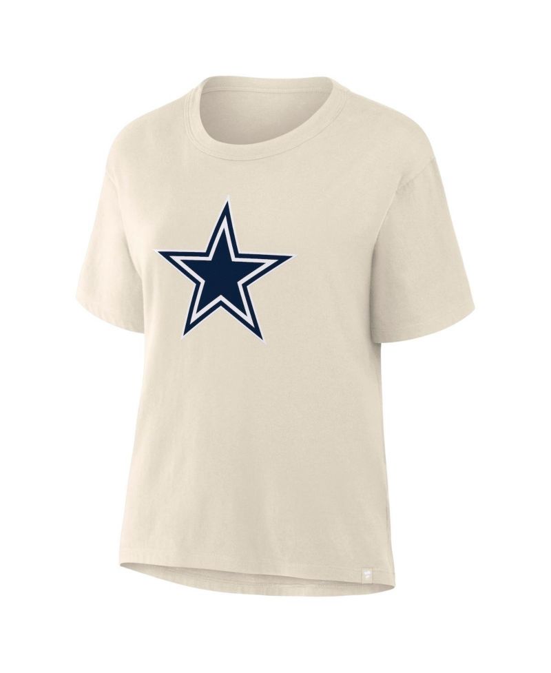 Women's Cream Dallas Cowboys Dove Legacy T-Shirt