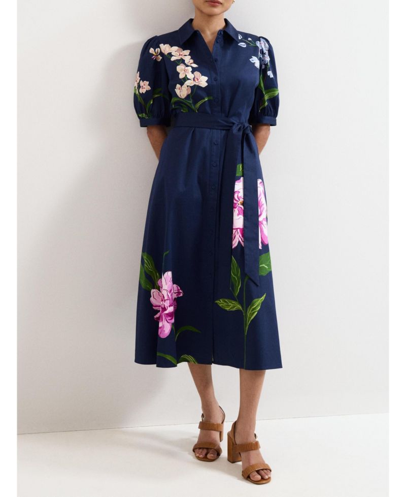Women's Kerrie Floral Shirt Dress