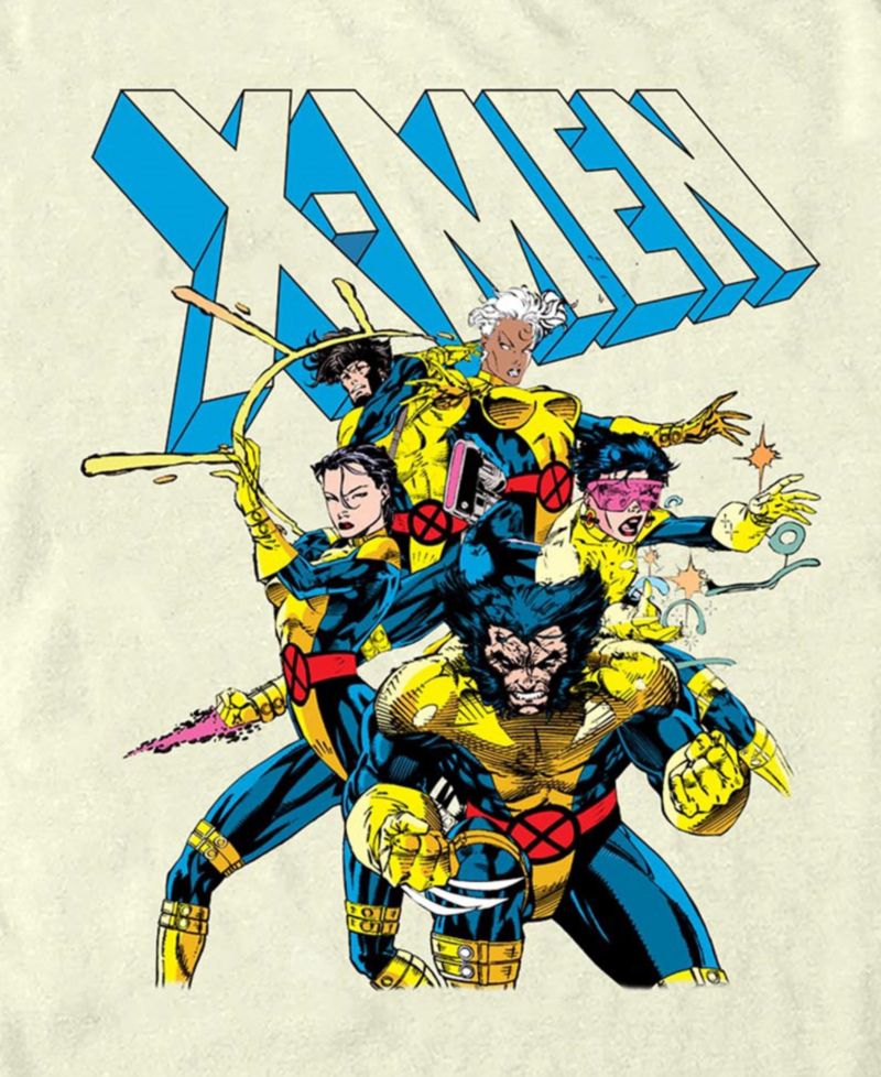 Men's X-Men Grouped Up Short Sleeve T-Shirt