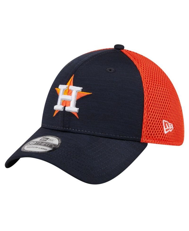 Men's Navy Houston Astros Neo 39THIRTY Flex Hat