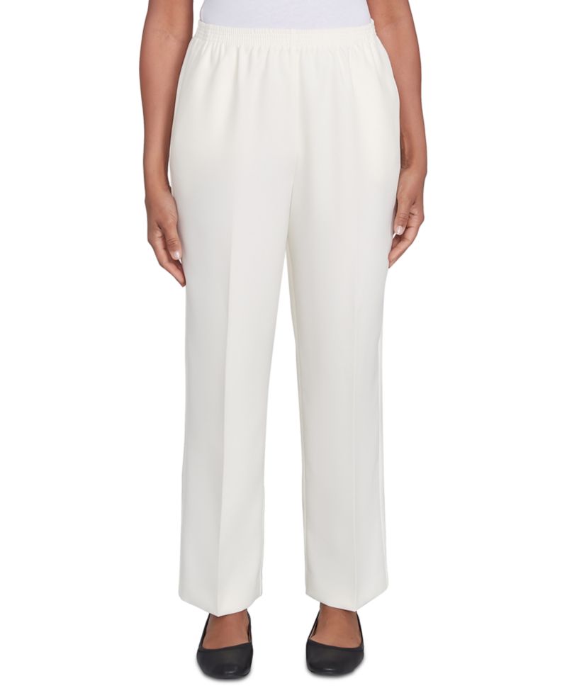 Petite Colored Classic Short-Length Pants