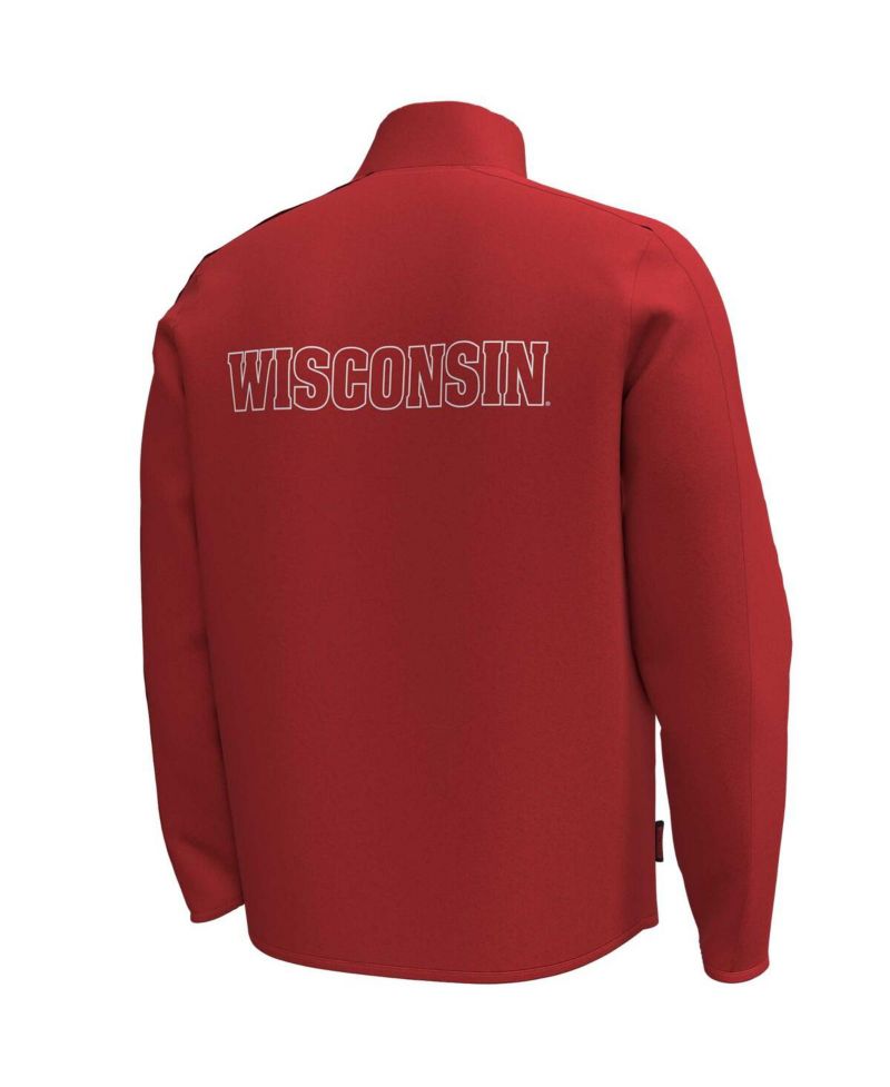 Men's Red Wisconsin Badgers Command Full-Zip Jacket