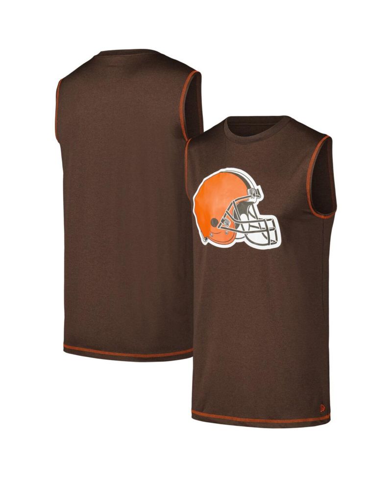 Men's Brown Cleveland Browns Tank Top