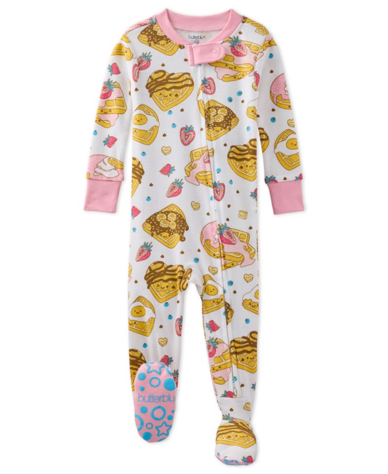 Baby Girls' Cruz Cotton Snug-Fit Footed Pajama