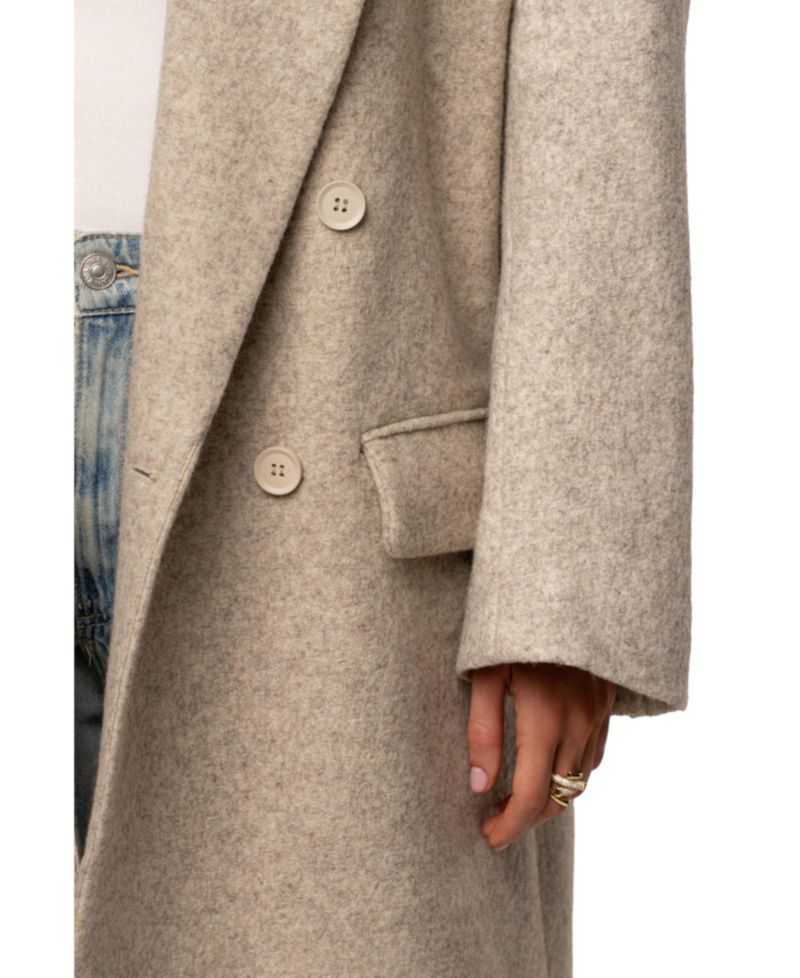 Women's Oversize Double-Breasted Coat