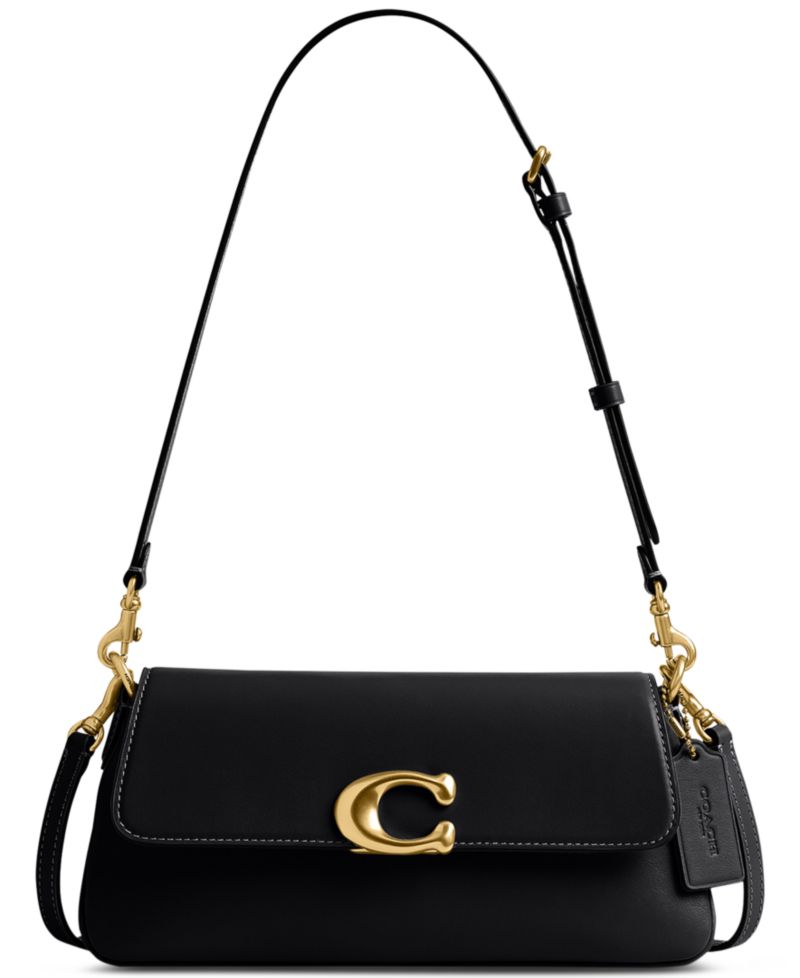 Jet Small Leather Slim Shoulder Bag