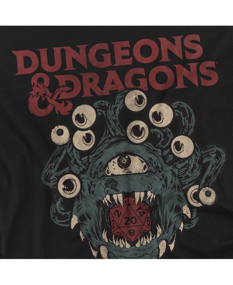Big & Tall Dungeons and Dragons Beholder Die T Shirt