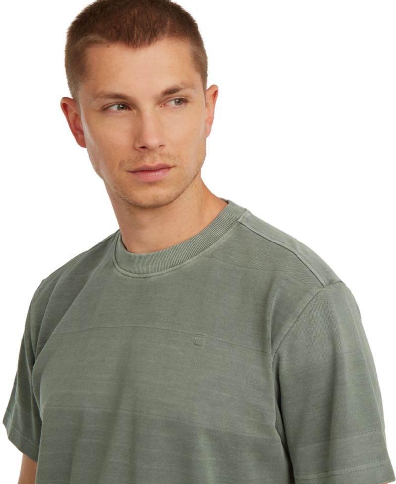 Men's Washed Jacquard T-Shirt