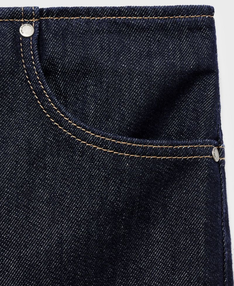 Women's Midi Denim Skirt