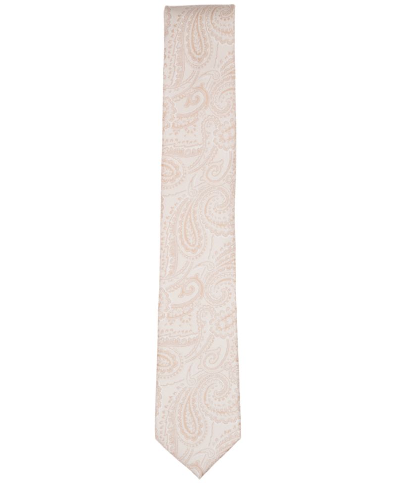 Men's Slim Paisley Tie