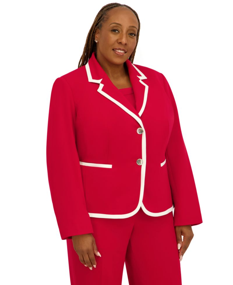 Women's Two-Button Long-Sleeve Jacket