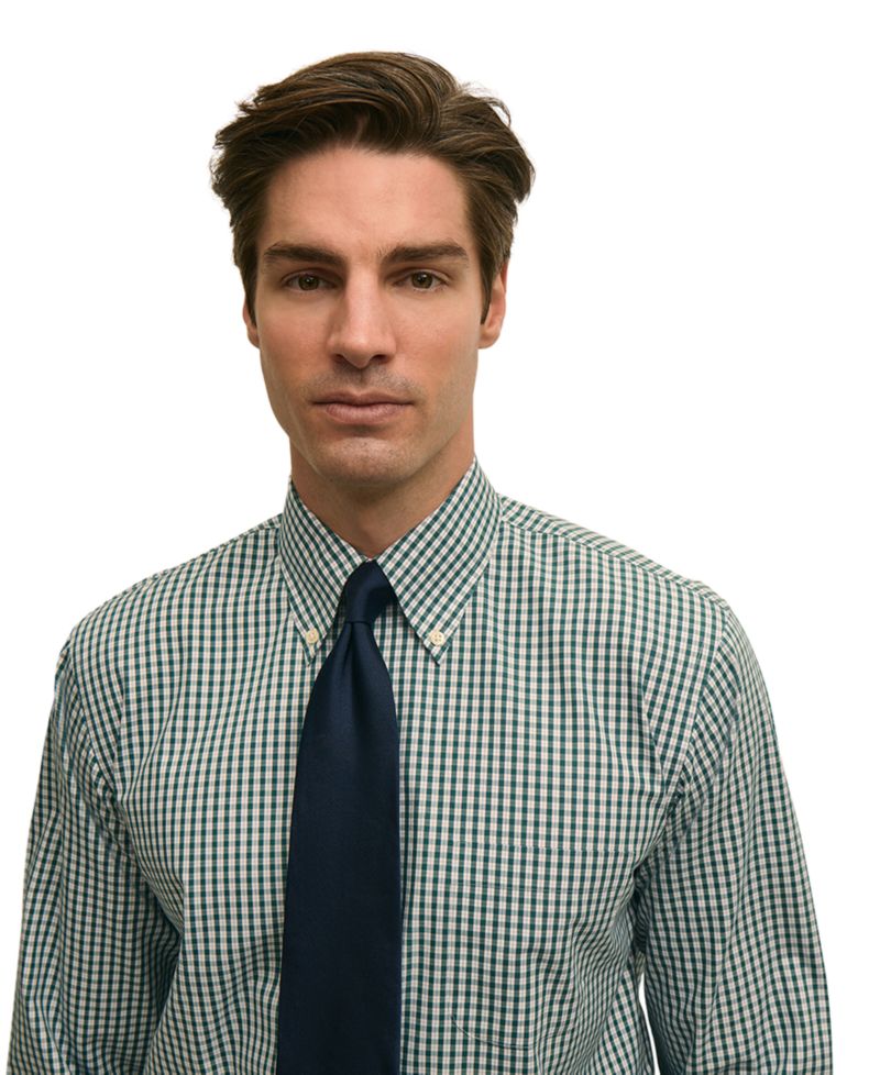 Men's Polo Button-Down Dress Shirt