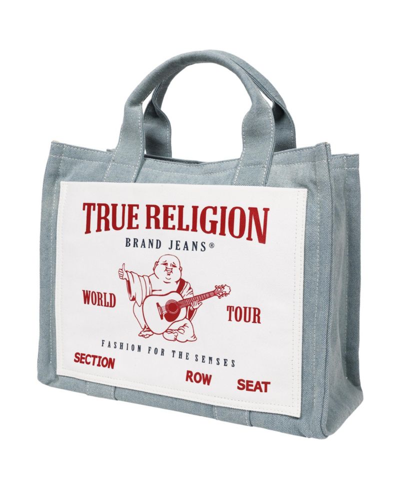 Ace Mega Pocket Buddha Tote - Denim World Tour Bag