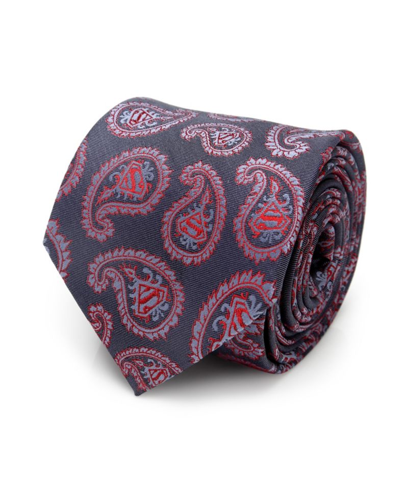Superman Paisley Men's Tie