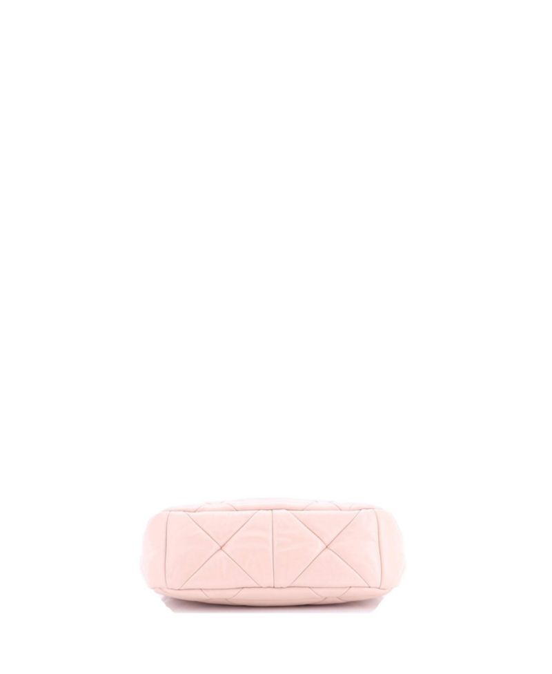 Small System Re-Edition Shoulder Bag Quilted Nappa Leather