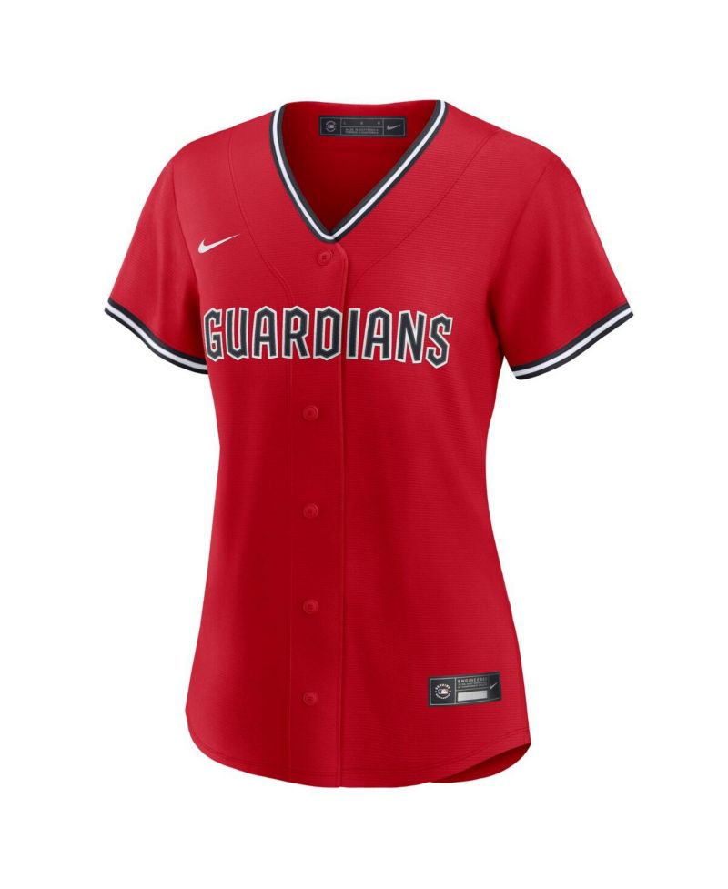 Women's Red Cleveland Guardians Alternate 2 Replica Jersey