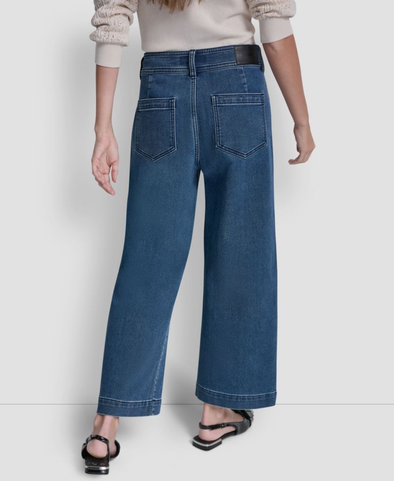 Petite High-Rise Stretch Ankle Pants