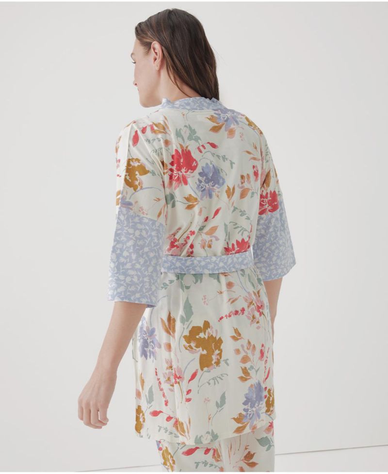 Women's Organic Cotton Staycation Short Robe