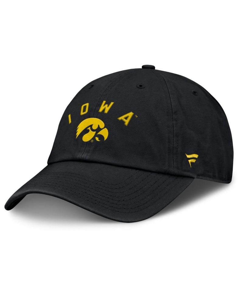 Men's Black Iowa Hawkeyes Myth Adjustable Hat