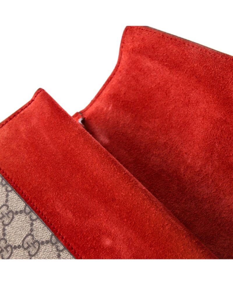 Small Dionysus Bag GG Coated Canvas with Crystal Embellished Metal