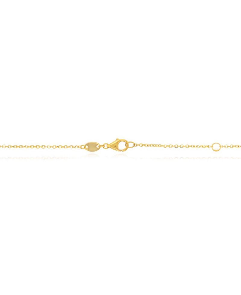 Mini Mother of Pearl Clover Necklace