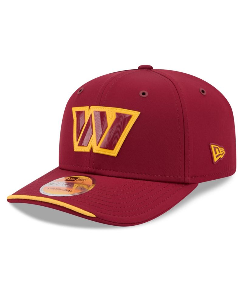 Men's Burgundy Washington Commanders 2026 Sideline 9SEVENTY Adjustable Hat