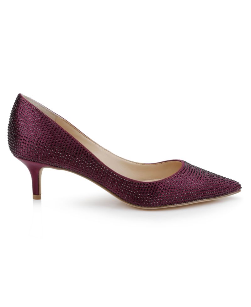 Women's Frenchie Kitten Heel Evening Pumps