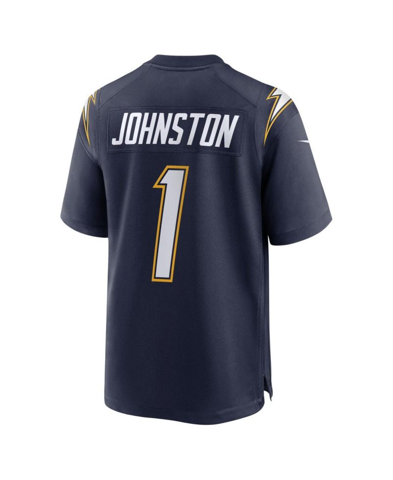 Men's Quentin Johnston Navy Los Angeles Chargers Alternate Super Chargers Game Player Jersey
