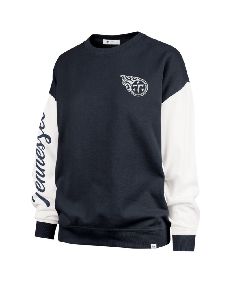 Women's Double Header Rise Andie Oversized-Fit Color-Block Pullover Sweatshirt