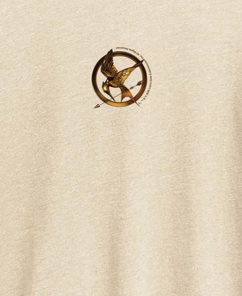 Plus Size The Hunger Games Mockingjay Pin Graphic T-Shirt