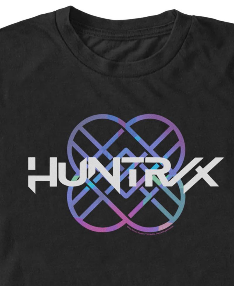 Men's K-Pop Demon Hunters Huntrix Logo T-Shirt