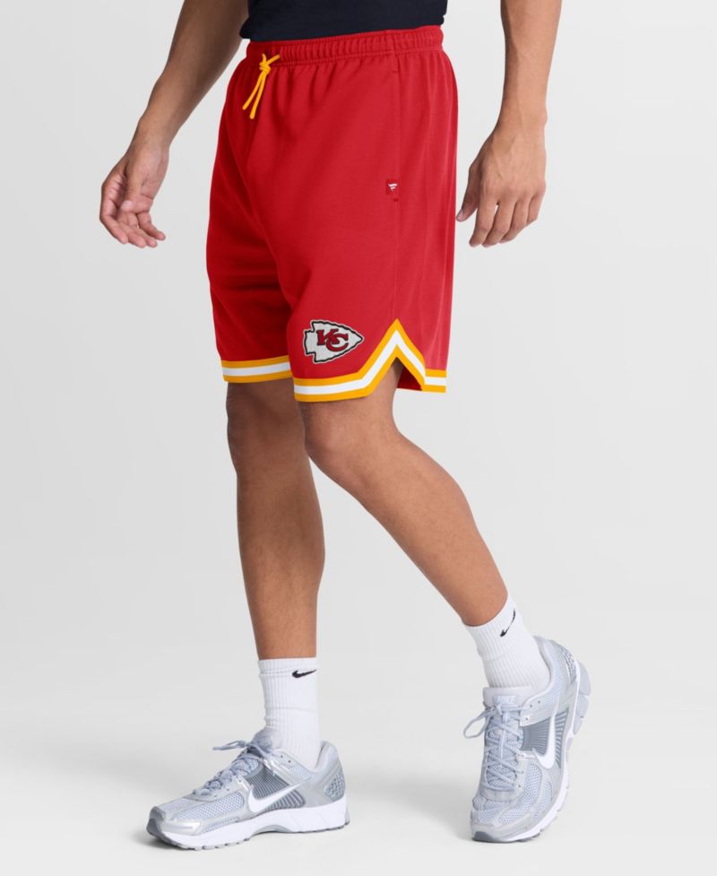Men's Kansas City Chiefs Fearless Drive Pique Mesh Adjustable Shorts, 7" Inseam